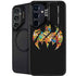 DC Comics Batman Silhouette Logo Vintage Pattern Galaxy S25 Kickstand Case